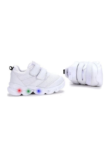 Cool Caty Işıklı Sneaker Bebek Spor Ayakkabı Beyaz