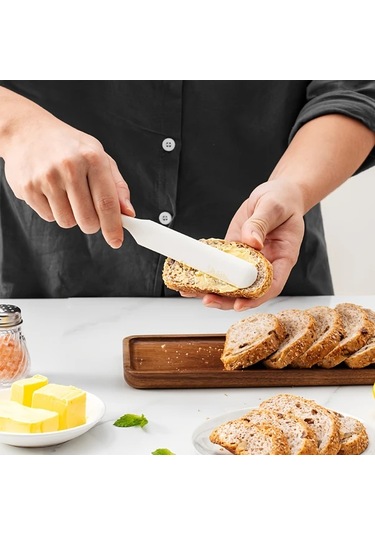 Chuangyinshop Siyah 6 Parça Silikon Spatula Seti Pişirme Ve Karıştırma İçin Yüksek Isıya Dayanıklı 4 Renk Seçeneği Siyah