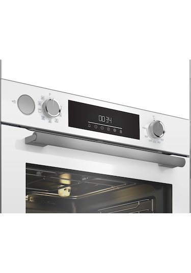Grundig GEBD 12302W 72 LT Ankastre Beyaz Cam Fırın
