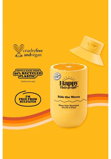 Happy Hair People Dalgalı Saç Şampuanı 355 ML