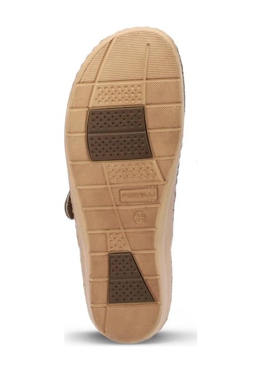 Forelli 80625-h Memory Vizon Kadın Hakiki Deri Terlik-vizon Vizon