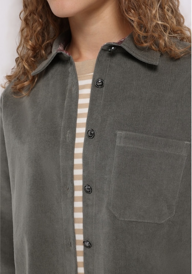 Colins Regular Fit Shirt Neck Düz Kadın Yeşil Uzun Kol Gömlek Cl1076672 Q1.v2 Sag Sage Colins Regular Fit Shirt Neck Düz Kadın Yeşil Uzun Kol Gömlek Cl1076672 Q1.v2 Sag Sage