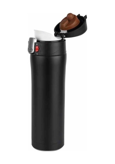 Mug Termos Bardak 470 Ml Siyah Tmb-470 Siyah