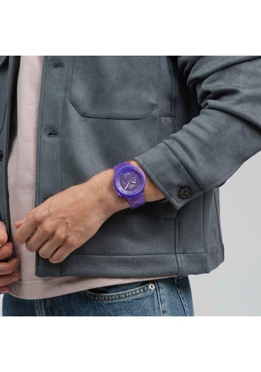 Swatch Sb05v103 Purple Joy Unisex Kol Saati