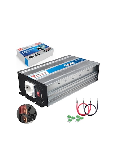 İnverter Modifiye Sinüs 12v 1500w Mervesan Mrw-ı-1500-12