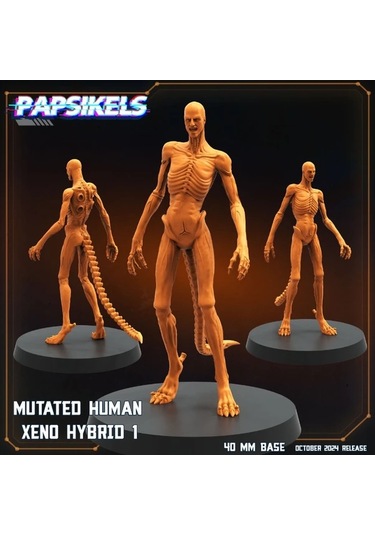 Willowhaven A Sku Bilim Kurgu Mutant Xeno Hibrit Boyanabilir Figür Koleksiyon