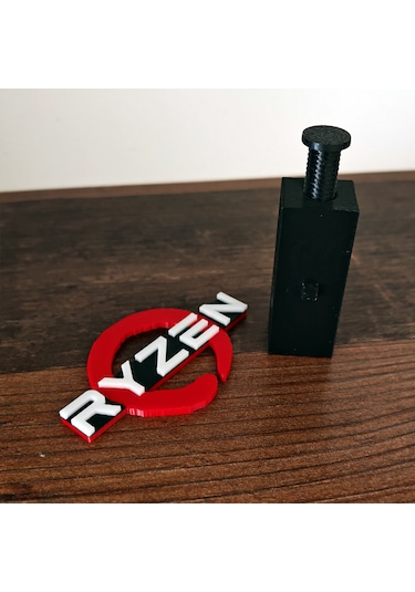 Ayarlanabilir Ekran Kartı Tutucu Ryzen Logolu
