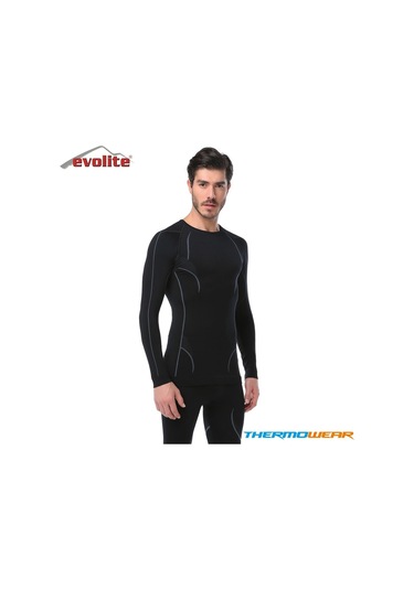 Evolite Thermowear Bay Termal Üst İçlik (530028217) Siyah