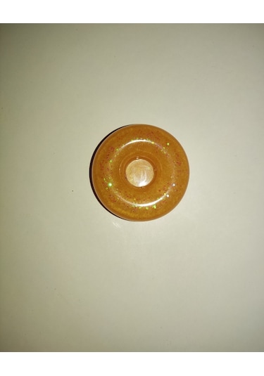 Gold Simli Donut Şamdan Mumluk