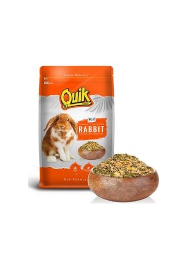 Quik Tavşan Yemi 750 Gr x 3 Adet