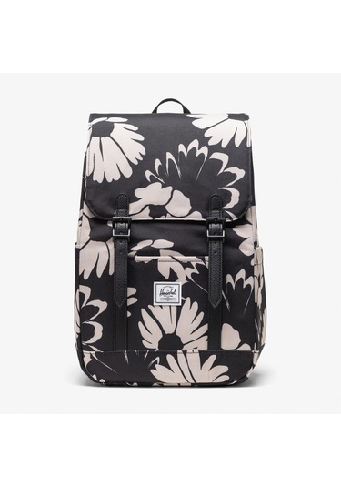 Herschel Retreat Flowers Unisex Siyah Sırt Çantası 11400 Siyah