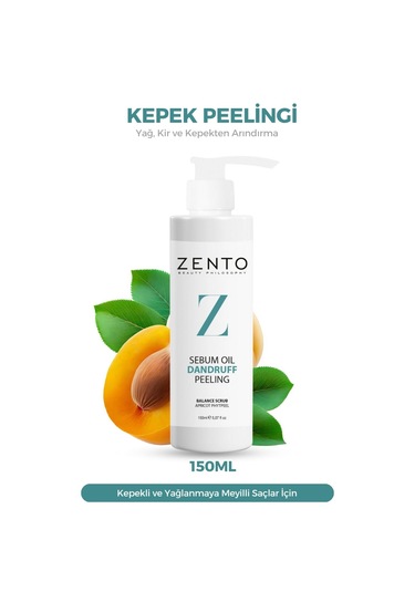 Zento Sebum Oıl Dandruff Haır Peelıng 150 Ml