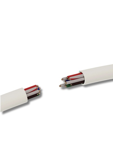 Irenıs Cat6 U/utp Esnek Kablo, 50 Cm, Beyaz