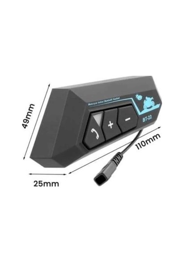 Bfs Intercom Bluetooth Kask Kulaklık Motosiklet Kulaklık 5.0 Bluetooth