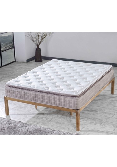 Mu&bah Zambak Ortopedik Pedlli Yaylı Yatak 180x200