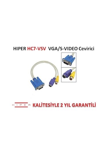 Hc7-vsv Vga/s-vıdeo Çevirici