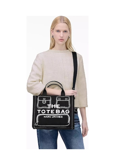 Marc Jacobs The Tote Bag Medium Kadın El Ve Çapraz Çanta 2p5htt023h03 Siyah