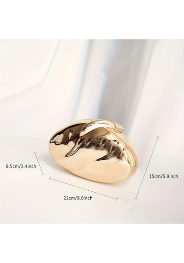 Willowhaven Pembe Kadın Zarif Gece Çantası Manyetik Kapak Çıkarılabilir Zincir Askı Pvc Abiye Pembe