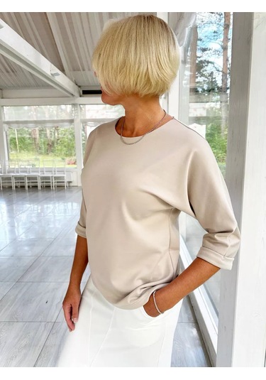 Victoria Richie İnce Oversize Büyük Beden Kazak 173946963