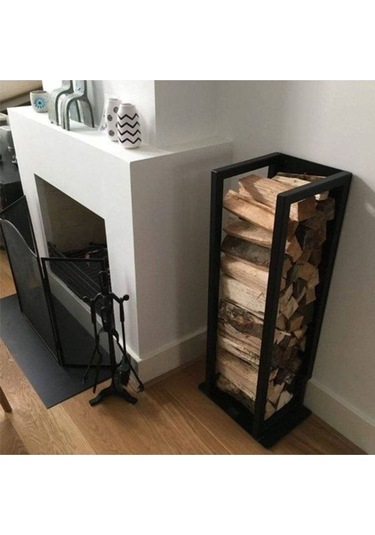 Mino Metal Saclı Şömine Odunluğu