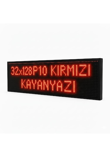 Ledgrafik 32x 128 Kırmızı Led Tabela Çift Taraflı