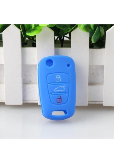 Pembe Silikon Araba Anahtarı Durum Uzaktan Kapak Çevirin Çanta Koruyucu Tutucu Hyundai Uyumlu I30 I35