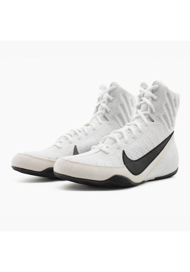 Nike Machomai 3 Boks Ayakkabısı Beyaz-siyah Beyaz