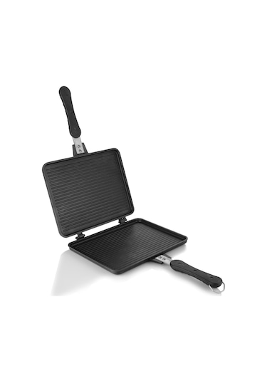 Schafer Tastemake Döküm Ocak Üstü Tost Izgara 20x26 CM