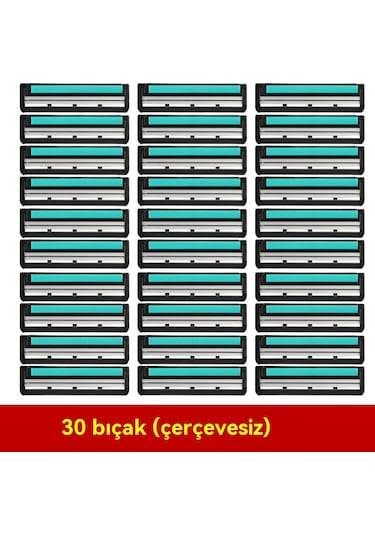 Bıçak Tıraş Makinesi Tıraş Makinesi Paslanmaz Çelik Manuel Kafa Erkek Vintage Sakal Bıçağı Sakal Bıçağı Sakal Bıçağı Elektrikli Değiştirme Ithal Çift Katmanlı 30 Bıçak Bıçak Tutucu Olmadan