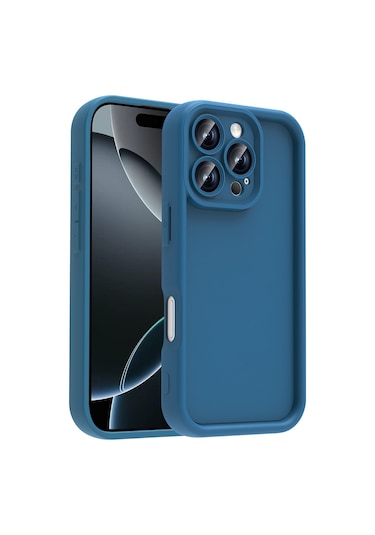 Ariatech İphone Uyumlu 16 Pro Kılıf Kamera Korumalı Ananas Kapak - Koyu Yeşil Koyu Yeşil