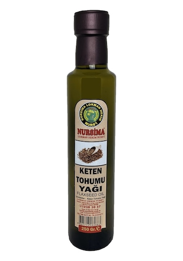 Nursima Keten Tohumu Yağı 250 ML