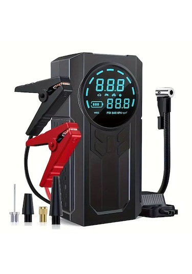 3000a Akıllı Takviye Kablosu 12v Güvenli Marş Destek Cihazı