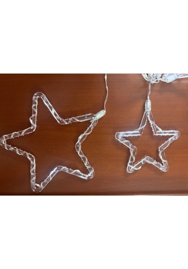 Led Işık - Yıldız 10 Saçaklı Renkli