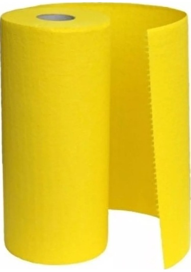 Technow Softtex 15 Kesimli Sarı Kopar Kullan Rulo Temizlik Bezi 27x30 Cm 2'li Sarı
