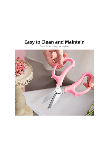 Xiyyadms Garten Bakımı Çelik Bıçaklar Seti 10 Adet - Güneşken, Meyve Ve Dal Kesimi İçin Keskin Uçlar, Mavi Ergonomik Saplı Bahçe Araçları