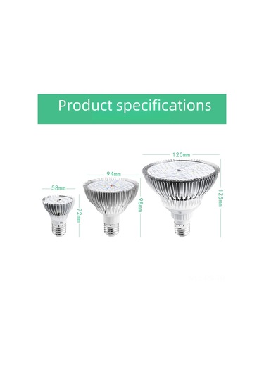 Reedark E27 Fiyasko Bitki Işığı 100w 150 Led Tam Spektrumlu - Çiçek Ve Sebze Büyüme Için Enerji Verimli Işık Kaynağı Diğer