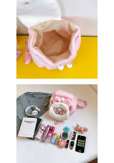 Aurora Peluşsırtçantası Karikatür Sırtçantası Pembe