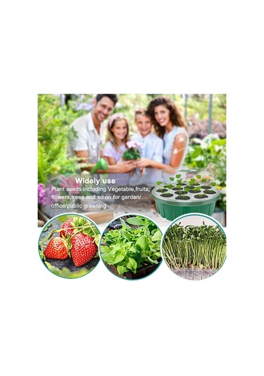 Lebihmurah 5110 Dikim Saksı Yeniden Kullanılabilir Yerden Tasarruflu 13 Delikli Fidanlık Tavası