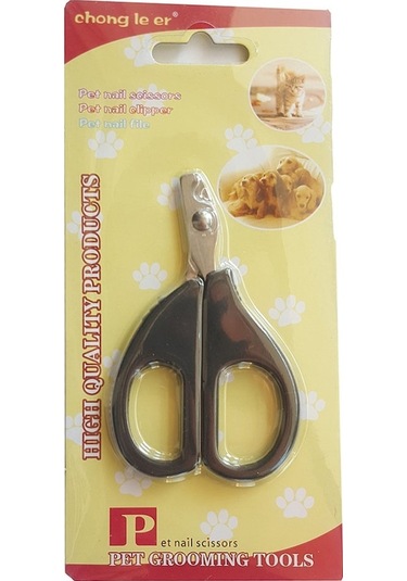 Mixpet Kedi Tırnak Makası 8 x 5.5 CM Siyah