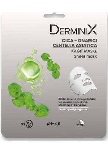 Derminix Cica Onarıcı Kağıt Yüz Maskesi