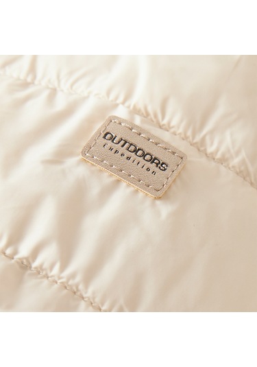 Name It Nmfmarble Unisex Çocuk Şişme Mont 13241673 Ekru