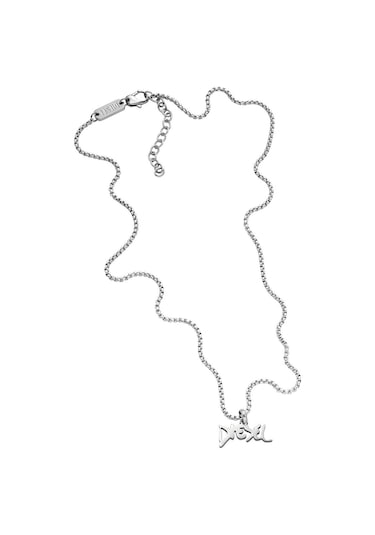 Diesel Djdx1468-040 Erkek Kolye Metalik Gri