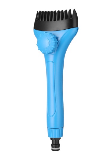 Springsun Yüzme Havuzu Filtre Temizleyici Fırçası, Köşelere Erişimli, Kir Ve Safsata Temizleyici, Abs Malzeme, Mavi-siyah, Su Borusu Bağlantısı Hariç