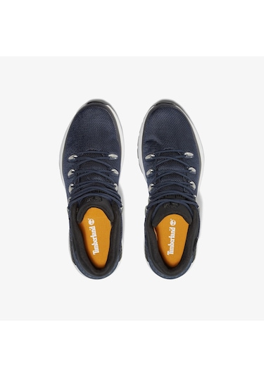 Timberland Sprint Trekker Mid Fab Wp Erkek Lacivert Bot Düz Tb0a2fxt0191 Lacivert