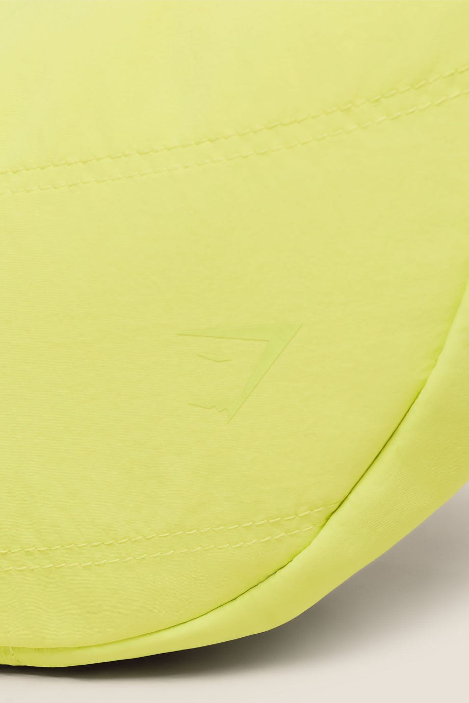 Gymshark Pileli Çapraz Askılı Premium Spor Çantası Sarı