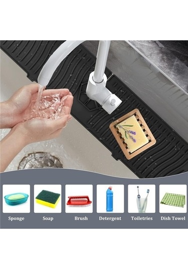 Tongxida Bosphorusboutique Siyah Mutfak Mat, Pe Koruyucuları, Çok Renkli Seçenekler Çok Renkli