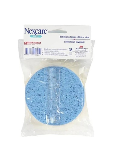 Nexcare Body Doğal Bebek Banyo Süngeri 2'li