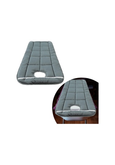 Dolıty Elastik Bantlı Masaj Masa Pedi Yumuşak Ve Rahat 27 Gri