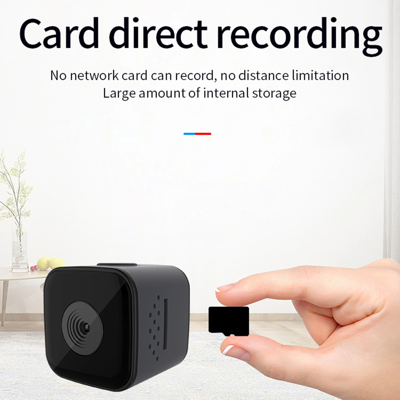 Padalink Sq28 1080p Hd Gece Görüşlü Su Geçirmez Kamera - Manyetik Mini Dv Spor Kamerası, 128g Tf Kart Desteği Siyah