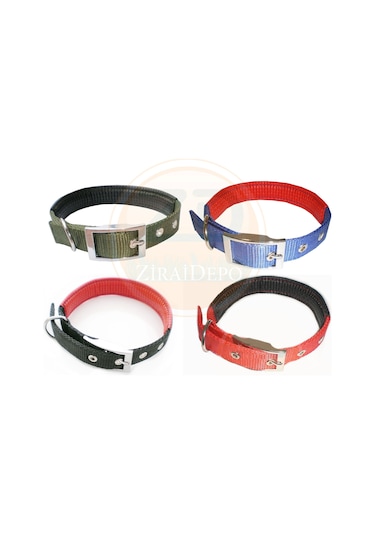 Köpek Boyun Tasması Yumşak Dokulu Tasma Hrb-027 Çok Renkli